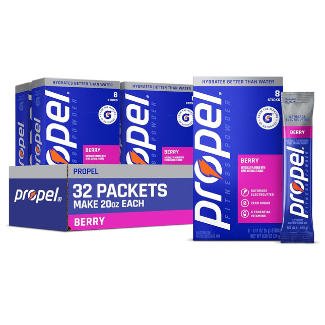 Powder Packets, Berry (Pack of 32)