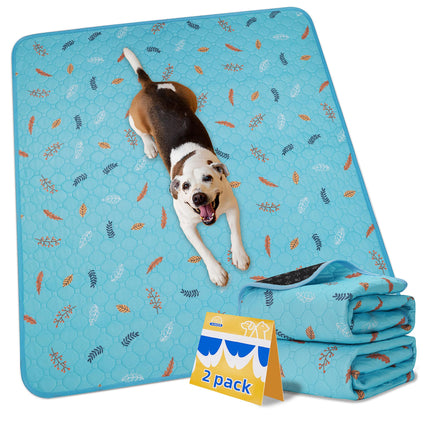 Washable Pee Pads for Dogs, Reusable Puppy Pads for Dog Playpen 2PC