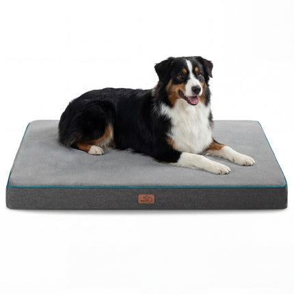 Memory Foam Dog Beds Large Sized Dog, Orthopedic Crate Pads, 35x22