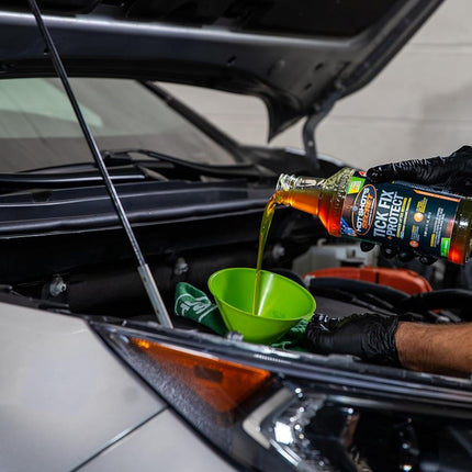 Hot Shot’s Secret Tick Fix + Protect 32 fl oz – Engine Oil Additive for Gas Engines, Reduces Lifter Tick and Engine Noise, FR3 Nano Technology