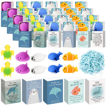48 Sets Halloween Party Favors Pumpkin Gifts Bulk for Coworkers