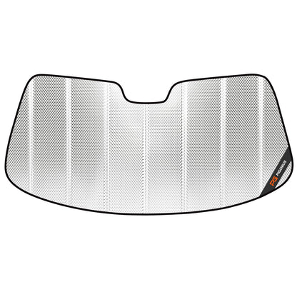 Windshield Sun Shade for Ford F150 2021-2025. Reflective Aluminum Film Front Window Sunshade B