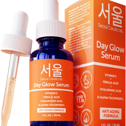 SeoulCeuticals 20% Vitamin C Serum 1oz bottle front