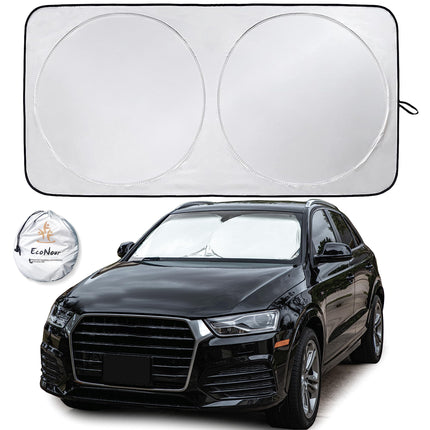 Car Sun Shade for Windshield, Foldable Front Window Cover