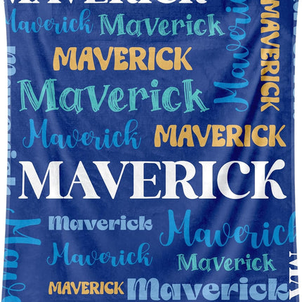 Personalized Baby Blanket - Monogrammed Baby Blanket, Custom Baby Blanket, Toddlers Customized Baby Blanket With Name, Kids & Baby Name Blanket, Personalized Baby Items & Gifts (Design 4, 30" x 50")