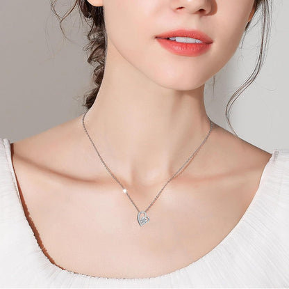 Granddaughter Necklace Granddaughter Gifts From Grandma Grandpa To My Granddaughter Necklace Christmas Graduation Birthday Gifts With Message Card & LED Box