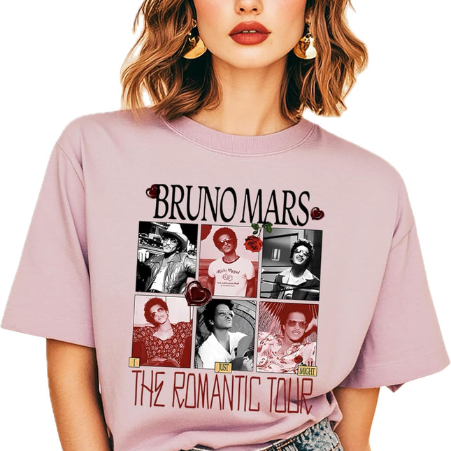 Romantic Tour Matching T-Shirt 2026 Multicolor Unisex Tee