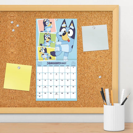 2027 Bluey Mini Calendar