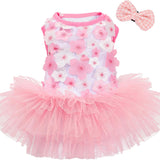 Dog Dress, Fashion Puppy Tutu Princess Dresses for Small Dogs Girl