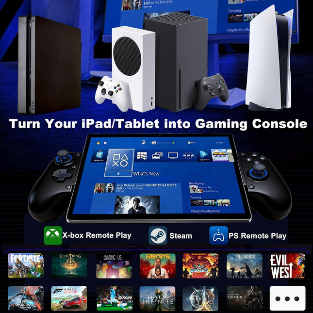 Mobile Gaming Controller for iPhone/Android/PC - iPad/Tablet (Up to 11in) - Cloud Game - NS-Switch|Swith - photo 2