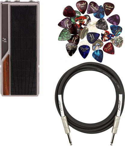Volume-Expression Pedal Bundle with Instrument Cable and Picks