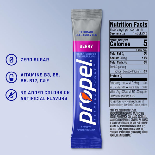 Powder Packets, Berry (Pack of 32)