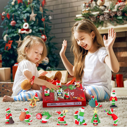 Advent Calendar 2026,Christmas Countdown Calendar with 24 Collectible Advent Calendar for Kids Toddler Teens Boy Girls Adults,Xmas Basket Stuffers Party Favors