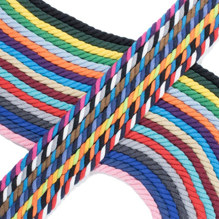 West Coast Paracord Twisted 3 Strand Natural Cotton Rope Artisan Cord – 1/4, 1/2, 5/8, 3/4 and 1 Inch Diameters – 10, 25, 50, 100 Feet