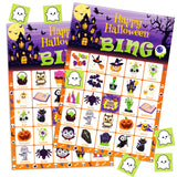 Halloween Games - Halloween Bingo for Kids | Halloween Party Favors - 24 Players Halloween Toys Gifts Party Supplies | Halloween Crafts Accessories Activities for Family