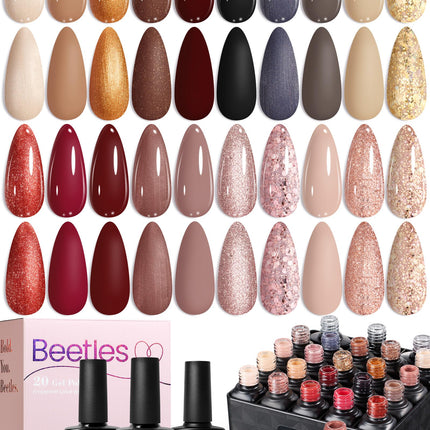 Gel Polish Set, Fingertip Palette Collection, 32 Colors - photo 8