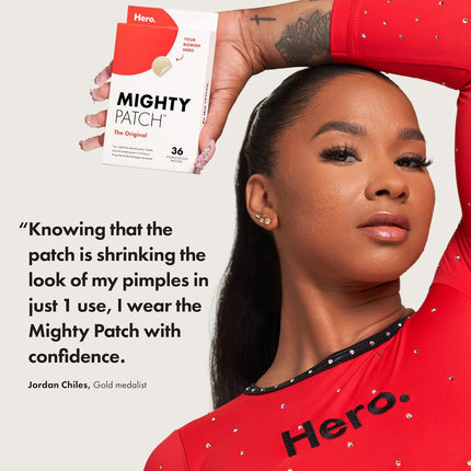Mighty Patch Original Hydrocolloid Acne Pimple Patches — Overnight Blemish Treatment, 36 Count - view 4