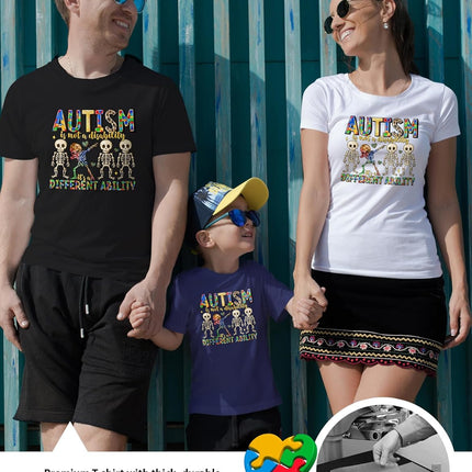 Autism Awareness Shirt - Autism is Not a Disability Shirt - Autism Awareness Stuff - Autism Acceptance Tee