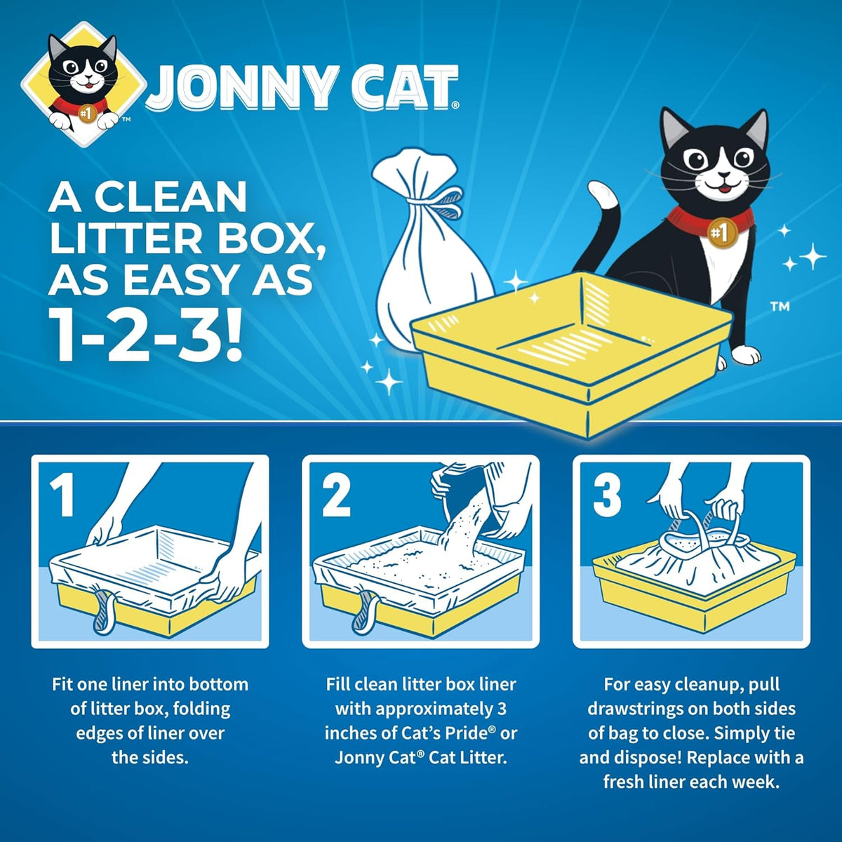 Heavy Duty Tear & Leak Resistant Litter Box Liners - photo 5