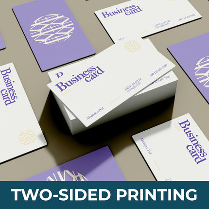 Custom Business Cards - Upload Your Design - 16pt Cardstock (50 Cards)
