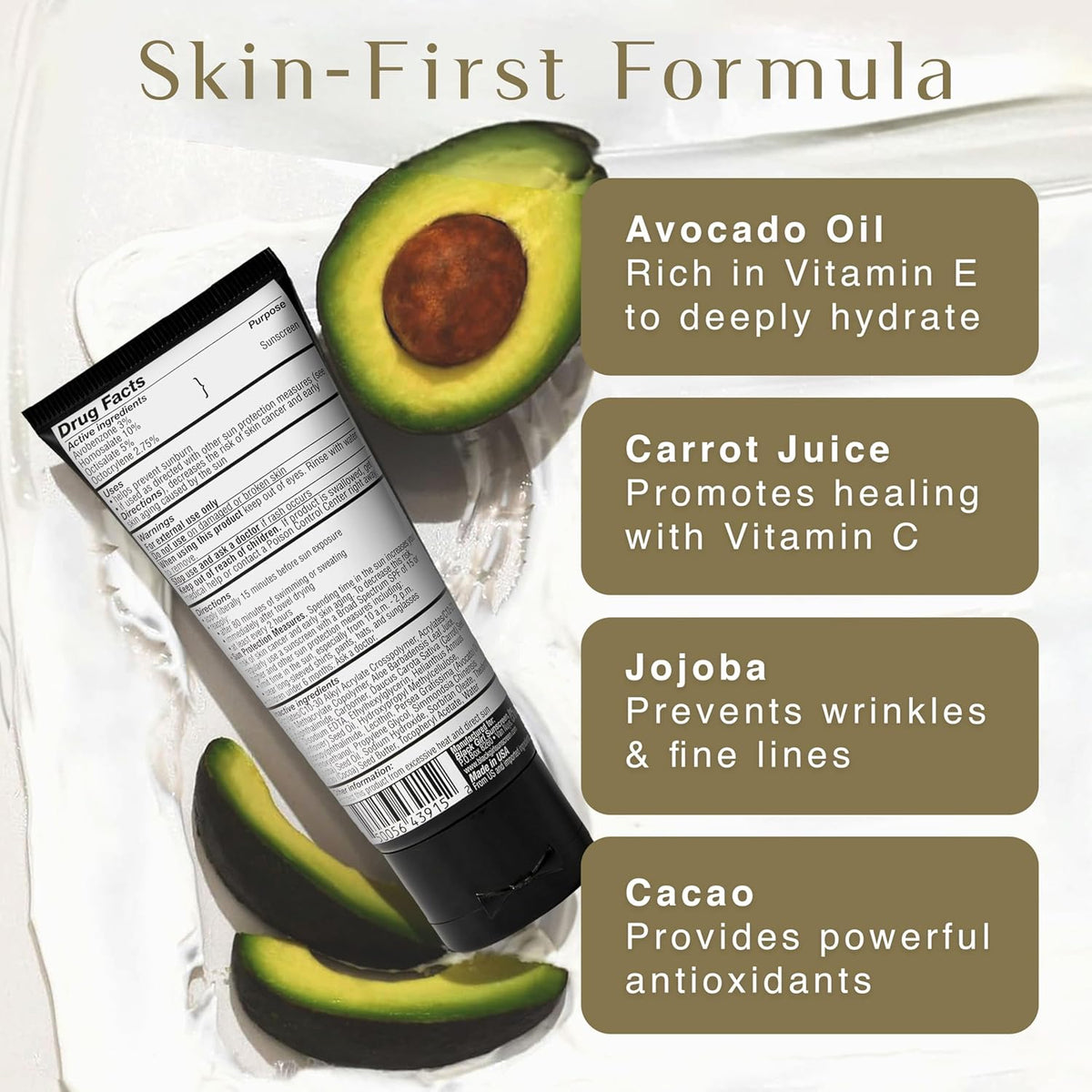SPF 30 for the Face & Body - Moisturizing Sun Protection, SPF 30, Sun Lotion for Women, Ultra Sheer - photo 4