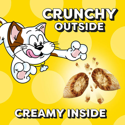 Temptations Cat Treats, Classic Crunchy and Soft Cat Treats, Shrimpy Shrimp Flavor, 3 oz. Pouch (Pack of 12)