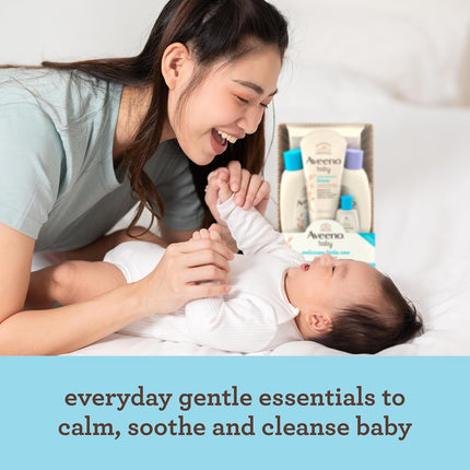 Baby Daily Moisture Body Lotion for Sensitive Skin, Hypoallergenic Moisturizing Baby Lotion with Nourishing Oatmeal to Deeply Moisturize Baby's Skin, Fragrance-Free, 8 fl. oz