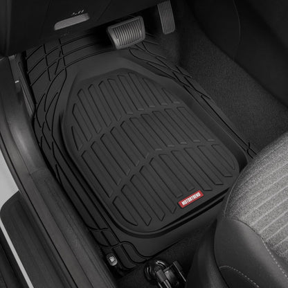 Black Deep Dish All-Weather Trim-to-Fit Floor Mats - photo 2