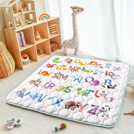 Tapete de juego para bebé, 50x50, tapete para corralito lavable a máquina