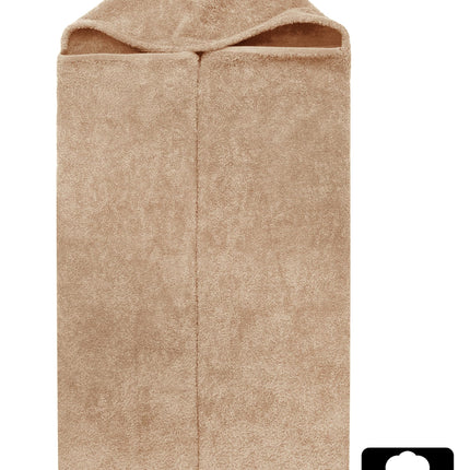 Hooded Bath Towel Wrap - Ultra Soft 100% Cotton Kids Towel