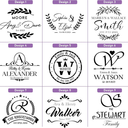 Tayfus Personalized Cutting Board, Custom Engraved Wood Charcuterie Board - Unique Gift Idea for Wedding, Engagement, Bridal Shower, Anniversary & Housewarming - For Couples, Parents & Family