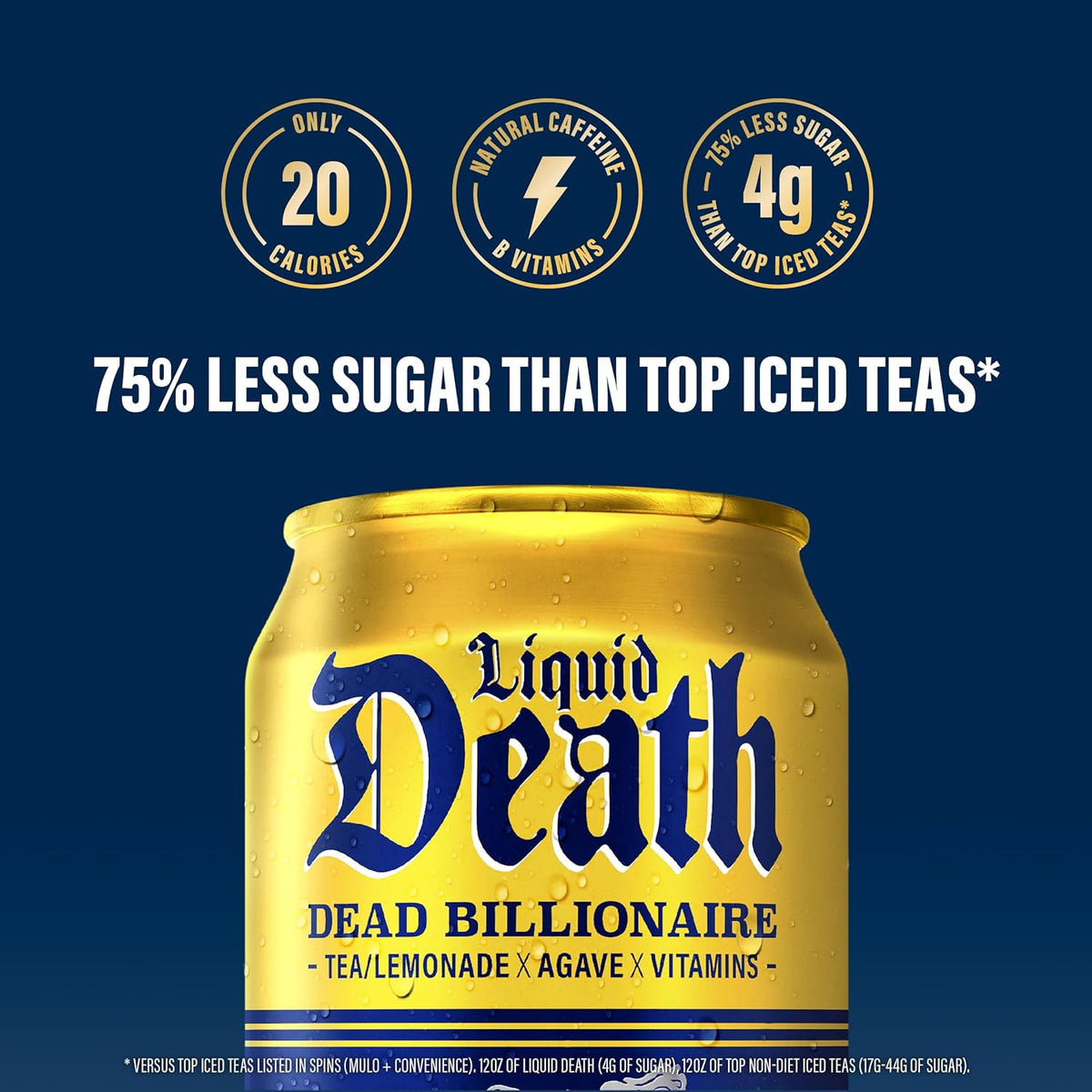Black Tea Lemonade Iced Tea, Less Sugar, 12 fl oz, Pack of 12 - photo 4