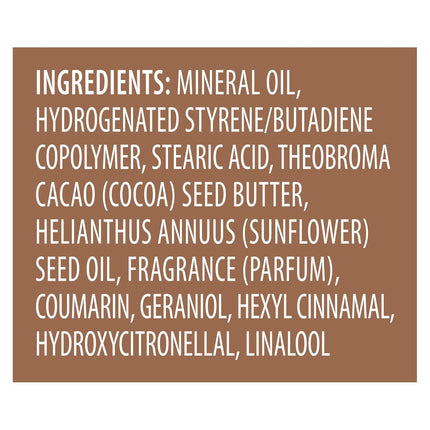 Vaseline Intensive Care Cocoa Radiant Body Gel Oil with 100% Pure Cocoa Butter, 12 oz