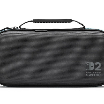 PowerA Protection Case for Nintendo Switch 2 - Black, Officially Licensed, Protective Storage, Holds up to 9 Game Cards and 2 microSD Express Cards, Integrated Play Stand