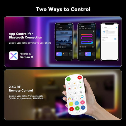PAUTIX Bluetooth Music Pixel Smart LED Controller SP668E,for WS2811 WS2812 SM16703 Addressable Dream Color LED Strip Pixels Light DC5V-24V APP/RF Remote Control(NOT for RGB LED Strip without Smart IC)