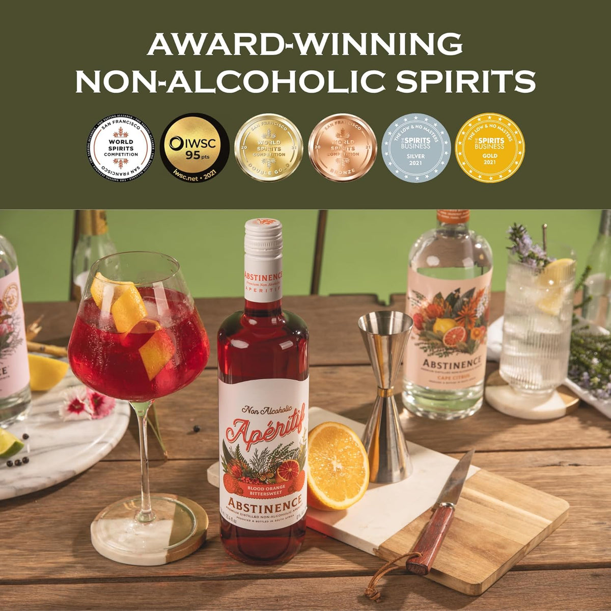 Blood Orange Non-Alcoholic Aperitif, 750ml - photo 3