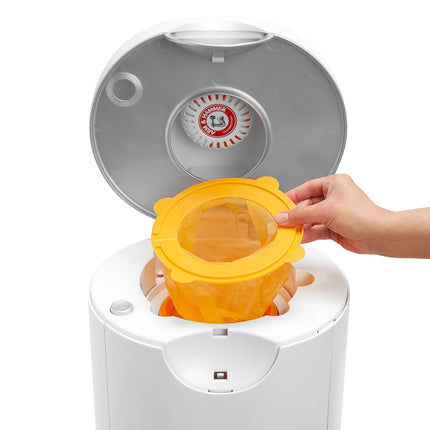 Munchkin® Arm & Hammer Diaper Pail Snap, Seal & Toss™ Refill Bags, Holds up to 180 Newborn Diapers, 6 Pack