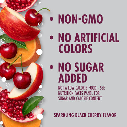 V8 +ENERGY Black Cherry Energy Drink, 11.5 fl oz Can (Pack of 4)