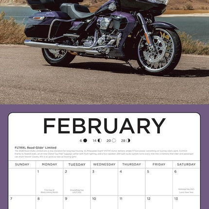 Harley-Davidson 2027 12x12: 16-Month Calendar--September 2026 through December 2027