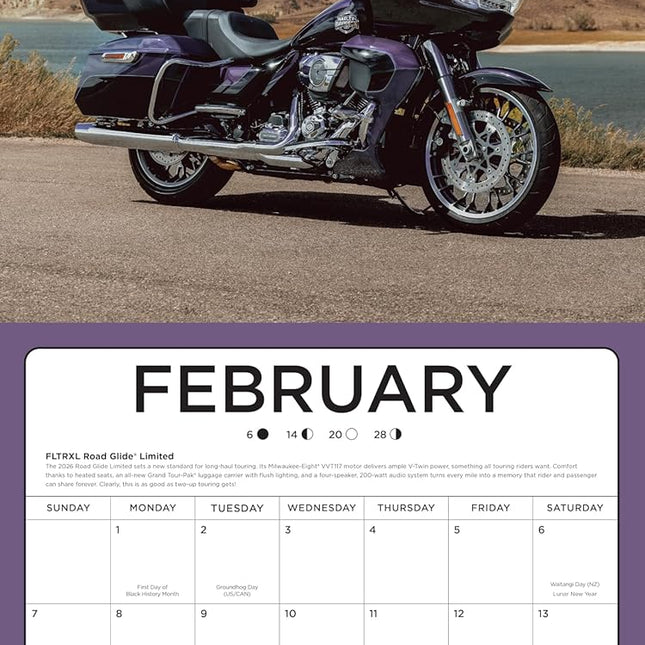 Harley-Davidson 2027 12x12: 16-Month Calendar--September 2026 through
