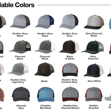 Custom Trucker Leather Patch Hat Laser Engraved