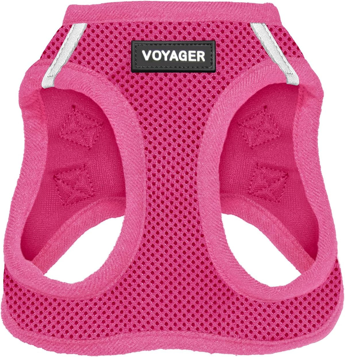 Fuchsia Step-In Air Mesh Pet Vest Harness, Small