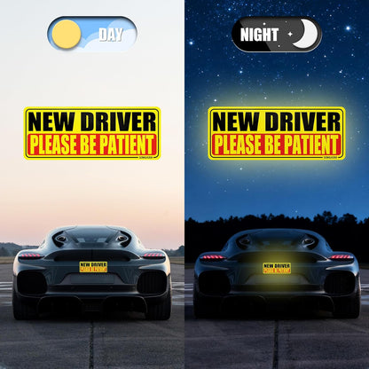 New Driver Magnet for Car, Please Be Patient New Driver - photo 4