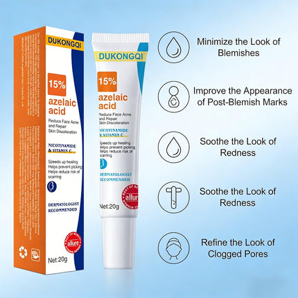 Azelaic Acid Serum for Acne-Prone Skin and Skin with Acne Concerns Suitable for Blemish-Prone Skin Redness Relief and Skin Clarity V3.1, 20g