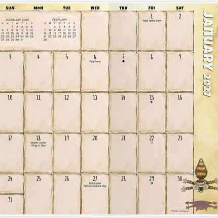2027-2028 Gary Patterson - Cats Pocket Planner
