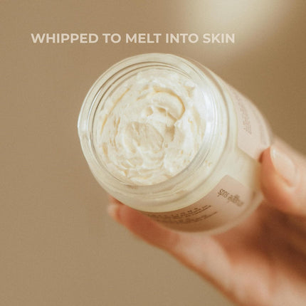 Whipped Tallow Balm – 100% Grass Fed Beef Tallow for Baby, Eczema & Sensitive Skin; Double-Infused with Calendula & Chamomile Herbs (Unscented Herb-Infused)