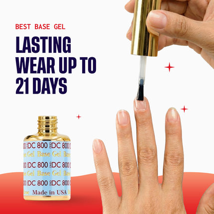 DND Base Gel & Top Gel No Cleanse Duo