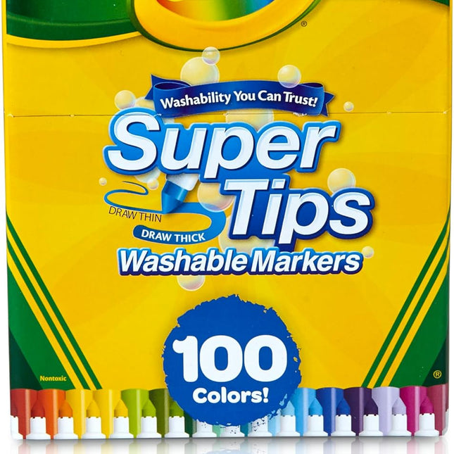 Marker Set (100ct), Fine Point Washable Markers