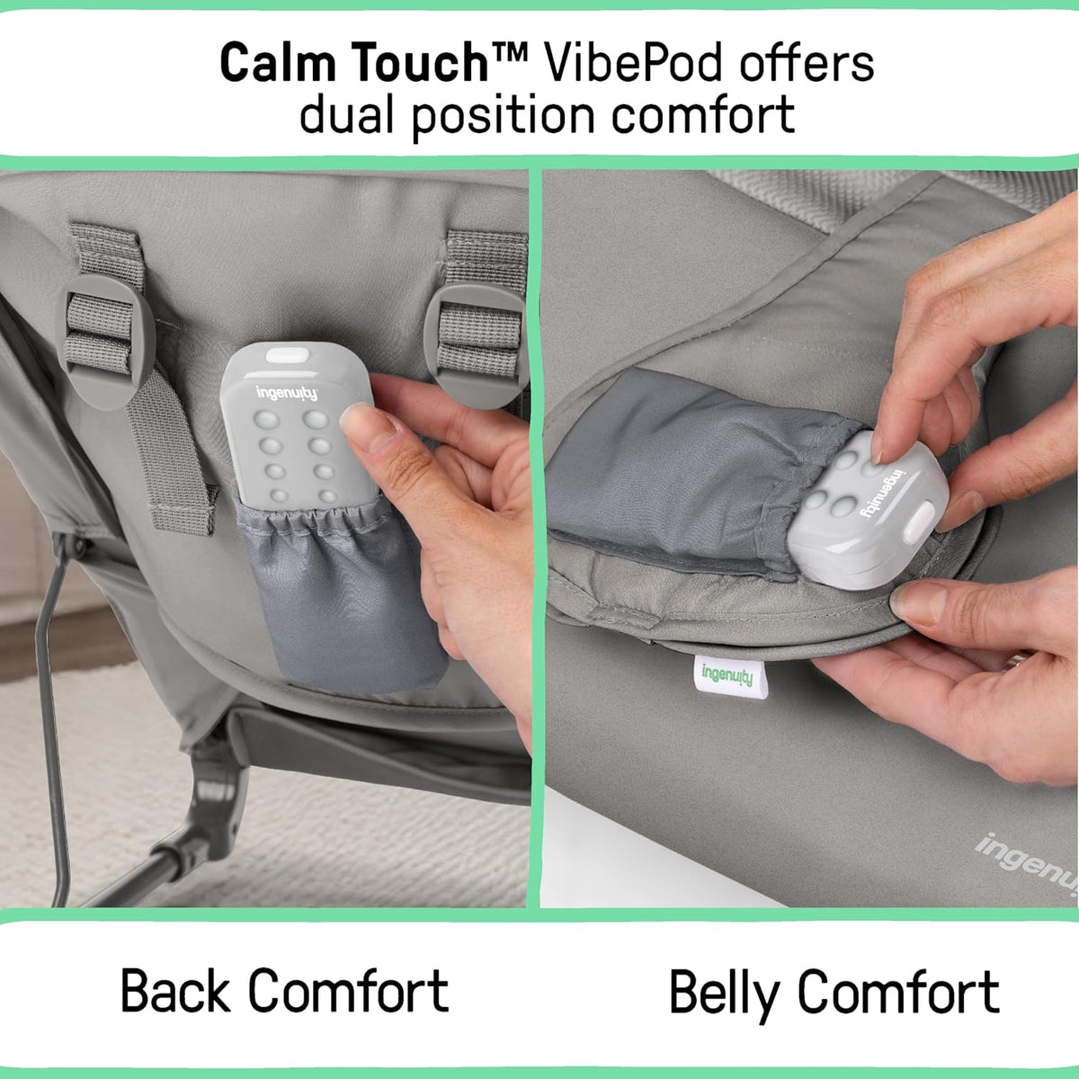Vibrating Rocker Lightweight Foldable Infant Seat - photo 3