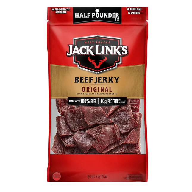 Beef Jerky Half Pounder - Original - Made with 100% Real Beef